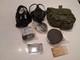 Us Army M40 Series Military Gas Mask Set With Bag