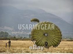 US Army MC1-1C/D T-10 Military Personnel Parachute 35 Ft Canopy with Cut Lines