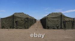 US Army MGPT 18x36 Military Tent Heavy Duty Modular Shelter Surplus Canvas