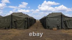 US Army MGPT Tent 18x18 Military Shelter Complete Grade C Complete Set