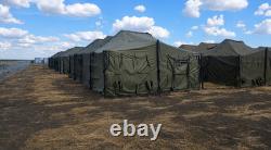US Army MGPT Tent 18x18 Military Shelter Complete Grade C Complete Set