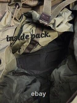 US Army Military Field Pack Combat Large Backpack withMetal Frame