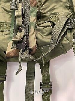 US Army Military Field Pack Ruck Combat ALICE Medium LC-2 Backpack OD Green NWOT