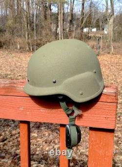 US Army Military Gentex PASGT Combat Helmet, padded liner, Medium'95 PN D50243