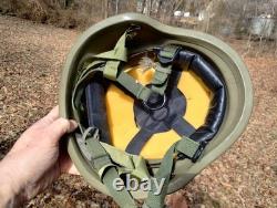 US Army Military Gentex PASGT Combat Helmet, padded liner, Medium'95 PN D50243