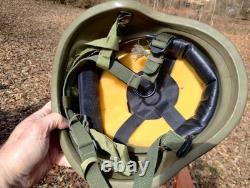 US Army Military Gentex PASGT Combat Helmet, padded liner, Medium'95 PN D50243
