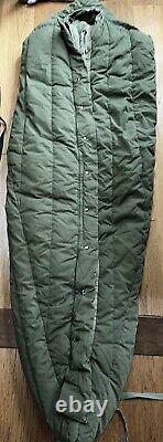 US Army Military Issue Extreme Cold Weather Mummy Sleeping bag ECW Genuine GI