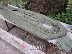 US Army Military Issue Extreme Cold Weather Mummy Sleeping bag Genuine GI WithSack