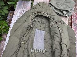 US Army Military Issue Extreme Cold Weather Mummy Sleeping bag Genuine GI WithSack