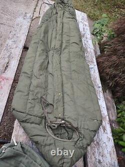 US Army Military Issue Extreme Cold Weather Mummy Sleeping bag Genuine GI WithSack