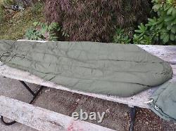 US Army Military Issue Extreme Cold Weather Mummy Sleeping bag Genuine GI WithSack