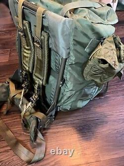 US Army Military LC-1 Combat Field Pack Alice Backpack With Frame LG Large CLEAN