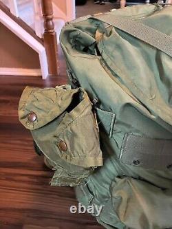 US Army Military LC-1 Combat Field Pack Alice Backpack With Frame LG Large CLEAN