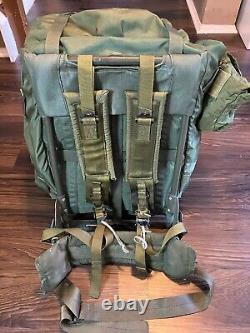 US Army Military LC-1 Combat Field Pack Alice Backpack With Frame LG Large CLEAN