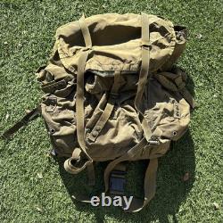 US Army Military LC-1 Combat Field Pack Alice Backpack with Frame Vintage