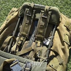 US Army Military LC-1 Combat Field Pack Alice Backpack with Frame Vintage