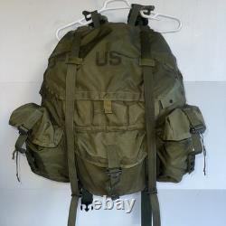 US Army Military LC-1 Combat Field Pack Large Alice Backpack with Frame Vintage
