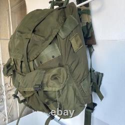 US Army Military LC-1 Combat Field Pack Large Alice Backpack with Frame Vintage