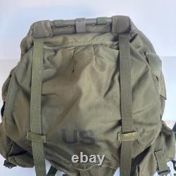 US Army Military LC-1 Combat Field Pack Large Alice Backpack with Frame Vintage