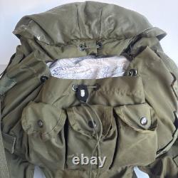 US Army Military LC-1 Combat Field Pack Large Alice Backpack with Frame Vintage