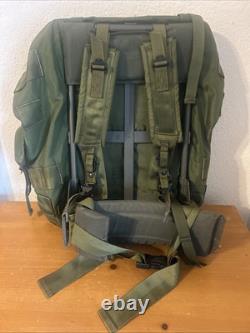 US Army Military LC-1 Large Combat Field Pack Alice Backpack Frame Kidney Belt