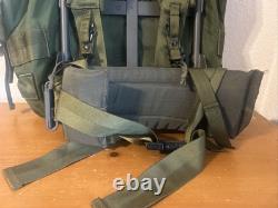 US Army Military LC-1 Large Combat Field Pack Alice Backpack Frame Kidney Belt