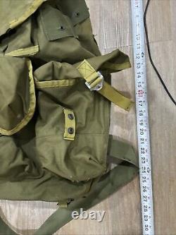 US Army Military LC-1 Large Combat Field Pack Alice Backpack WITH FRAME! VTG