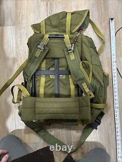 US Army Military LC-1 Large Combat Field Pack Alice Backpack WITH FRAME! VTG