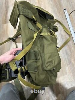 US Army Military LC-1 Large Combat Field Pack Alice Backpack WITH FRAME! VTG