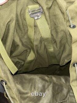 US Army Military LC-1 Large Combat Field Pack Alice Backpack WITH FRAME! VTG