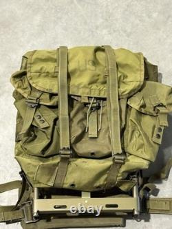 US Army Military LC-1 Vintage Combat Field Pack Medium Backpack withFrame US Army Military LC-1 Vintage Combat Field Pack Medium Backpack withFrame