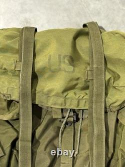 US Army Military LC-1 Vintage Combat Field Pack Medium Backpack withFrame