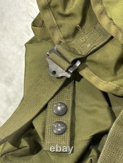 US Army Military LC-1 Vintage Combat Field Pack Medium Backpack withFrame