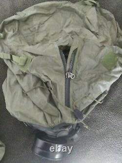 US Army Military M40 Gas Mask Size Small with Bag, Hood, Filter, M581 Kit + More