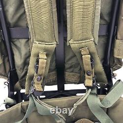 US Army Military Medium LC-1 ALICE Combat Field Pack withFrame OD Green