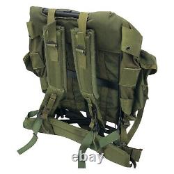 US Army Military Medium LC-1 ALICE Combat Field Pack withFrame OD Green