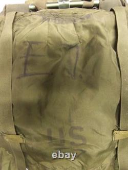 US Army Military Nylon Combat Large Field Alice Pack LC-1 w Metal Frame & Straps