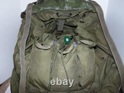 US Army Military Nylon Combat Large Field Alice Pack LC-1 w Metal Frame & Straps
