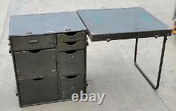 US Army Military Portable Headquarters Field Desk