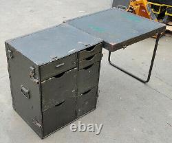 US Army Military Portable Headquarters Field Desk