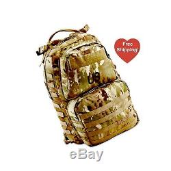 US Army Military Surplus Medium Molle II Multicam Assault Rucksack Backpack Pack