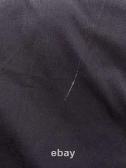 US Army Navy Coat Crewneck Military Surplus Navy Blue Used