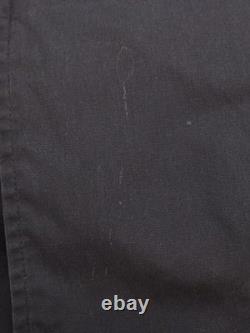 US Army Navy Coat Crewneck Military Surplus Navy Blue Used