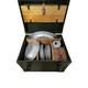 Us Army Officer Field Mess Kit Chest Aluminum Tableware Vtg Case Set Vietnam