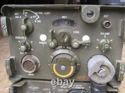 US Army RT-70/GRC Transceiver & AM-65/GRC Power Supply Vintage Military Radio