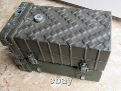 US Army RT-70/GRC Transceiver & AM-65/GRC Power Supply Vintage Military Radio