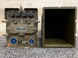 US Army Signal Corps PP-109/GR 1950's Military Radio Power Supply RT66 RT67 RT68