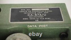 US Army Telephone Field Phone Radio CA-67 A/U Data Military Surplus PRC Handset