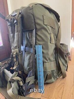 US Army USGI Military Alice LC-1 Large OD Green Combat Field Pack With Metal Frame