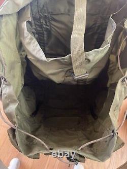 US Army USGI Military Alice LC-1 Large OD Green Combat Field Pack With Metal Frame